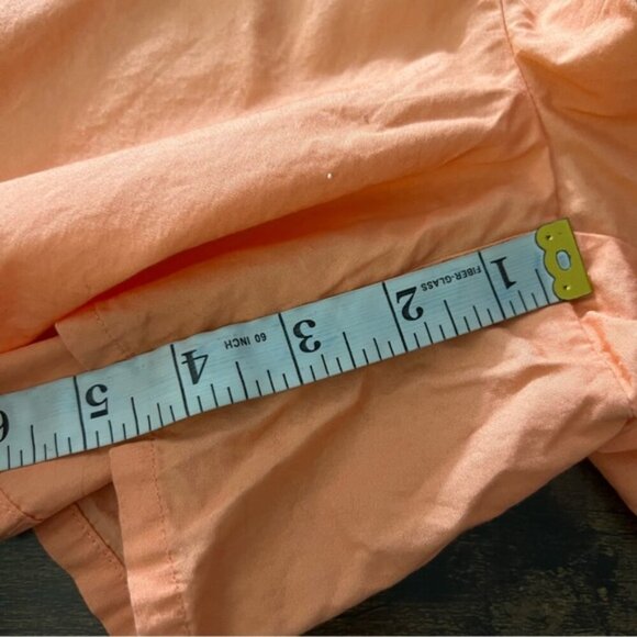 Aritzia Sunday Best Eva 5" Short In Sunny Apricot Size Medium Mid-rise pull-on - Picture 9 of 11